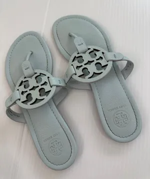 Tory Burch Miller Sandals Seltzer Blue, 7 thumbnail 1