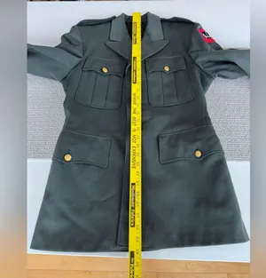 Vintage 1960’s US Army Dress Uniform Jacket Coat Blazer Army Green Badger Patch thumbnail 12