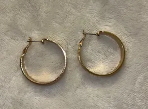 Gold Hoop Earnings thumbnail 1