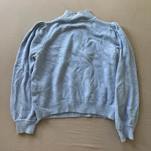 Universal Thread Puff Sleeve Quarter Zip Sweater thumbnail 4