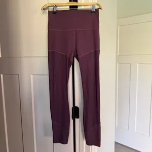 Lululemon Wunder Train High-Rise‎ Tight Grape Thistle Purple Mesh Leggings thumbnail 3