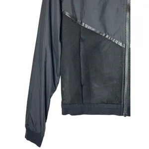 Nike Tech Hypermesh‎ Bomber Jacket Women XS Black Windbreaker Athletic Gorpcore thumbnail 6