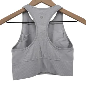 Lululemon Ebb to Train Sports Bra Medium Support C/D‎ Cup Stargaze Gray Women 6 thumbnail 2