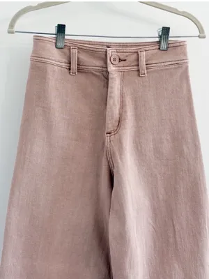 Miou Muse Wide Leg High Rise Crop Pant Size M thumbnail 4