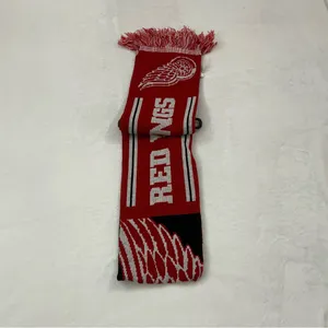 Detroit Red Wings NHL Hockey Team Logo FOCO Acrylic Winter Scarf Scarve Unisex thumbnail 3