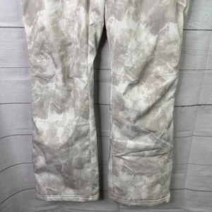Gerry Womens Medium Abstract Print Fleece Lined Snow Snowboarding Pants Gray thumbnail 4