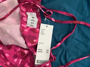 Pink Cross Back Mini Dress thumbnail 2