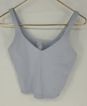 Lululemon Align Tank Sports Bra Light Blue Women's Size 6 thumbnail 1