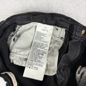 Levi’s 710 Super Skinny Jeans Women’s 14 Black Mid Rise Stretch Denim Casual thumbnail 9