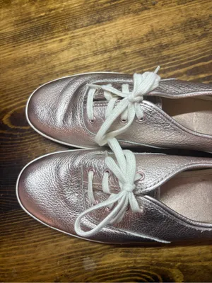 Keds Kate spade rose gold sneakers size 8.5 thumbnail 2