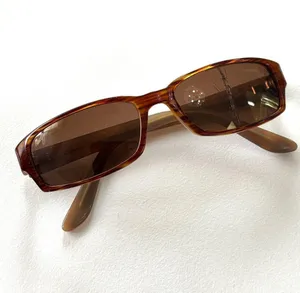 Maui Jim Atoll MJ220-10 Tortoise rectangular sunglasses HCL Bronze lenses flawed thumbnail 1