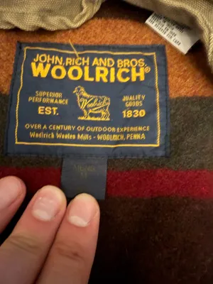 Vintage Woolrich Barn Coat Chore Jacket Mens Medium Blanket Lined Canvas thumbnail 5