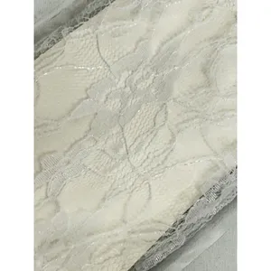 White Lace‎ Gloves Sz OS Floral Sheer Ruffle Bridal Wedding Formal thumbnail 2