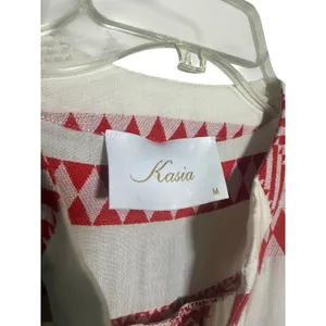 Tuckernuck Kasia Red White Clio Mini Dress Sz. M thumbnail 2