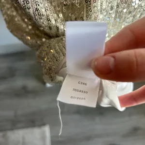 CeCe By Anthropologie Cocktail Mini Sequin Dress New Years Bow Tie Size M thumbnail 10