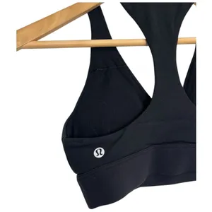 Lululemon Sweet Awakenings Sports Bra Womens 6 Black Athletic Yoga Running thumbnail 5