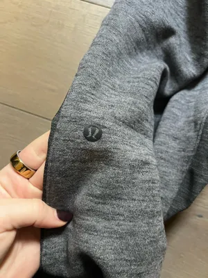Lululemon Athletica Grey Scuba High-Rise Jogger Full Length thumbnail 3