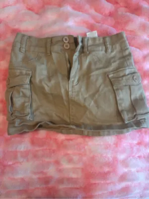 SheIn Cargo Skirt - Tan thumbnail 4