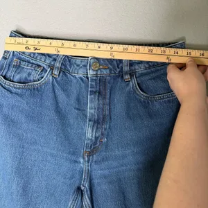 Sézane The Brut Sexy Straight Leg Jeans Blue Organic Cotton Women Size 40 US 8 thumbnail 6