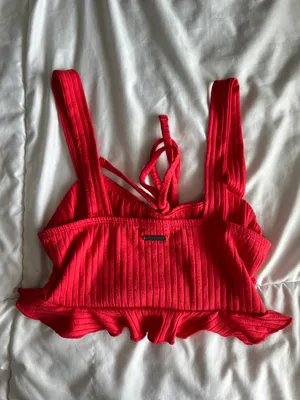 Billabong Red Crop Top thumbnail 2