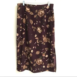 Laura Scott rose floral midi skirt LP‎ thumbnail 2