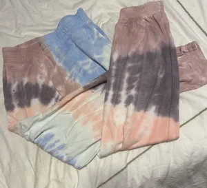 American Eagle Pastel Tie-Dye Joggers Sweatpants Women’s Medium thumbnail 1