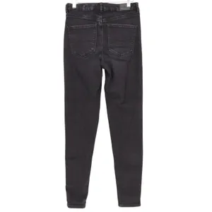 American Eagle Outfitters Skinny Jeans Womens 6 Long Black Denim Distressed thumbnail 5