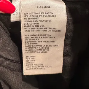 L'AGENCE Margot High‎ Rise Skinny Jeans Cast Iron Grey Size 29 Made in USA thumbnail 7
