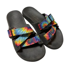 Chaco Chillos Slide Sandals in the Dark Tie Dye Size 8 Women Causal Outdoors thumbnail 1