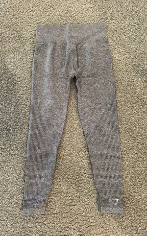 Gray Vital Seamless Leggings thumbnail 3