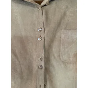 Vintage 90s Faux Suede Shacket Womens XL Tan Western Cabincore Boho Country Y2K thumbnail 7