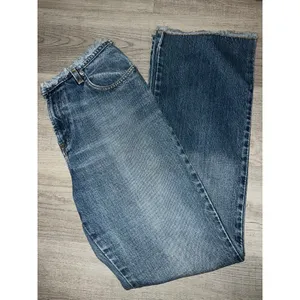 Express jeans with distressed edges Y2K 90s flare thumbnail 1