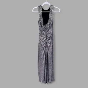 Xscape Formal Beaded Cleopatra Formal Special Occasion Maxi Dress thumbnail 4