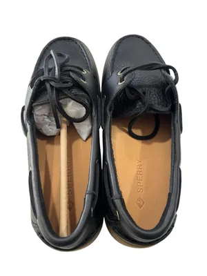 Sperry NIB Keely Womens Boat Shoes Black Leather Gum Sole Lug Platform Size 8 thumbnail 5