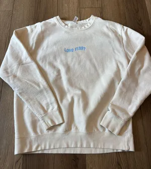 Love first graphic crewneck Size L thumbnail 1
