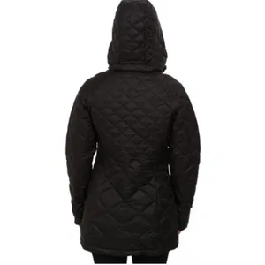 The North Face 550 Transit Down Parka Coat in Black thumbnail 3