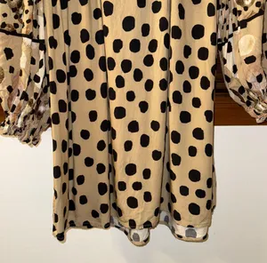 $148 NWOT Anthropologie x Conditions Apply Miranda Mixed Print Tunic Dress S thumbnail 10