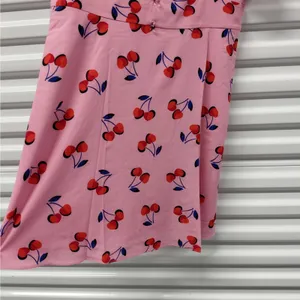 Kate Spade Womens Dress Size 14 Pink Cherry Print Coquette Cottagecore Office thumbnail 7