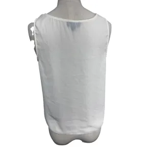 The Limited XS White‎ Cream Tank Top Women's Scoop Neck Layering Shell thumbnail 6