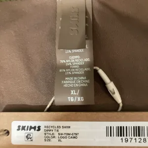 SKIMS Dippy Tie Bikini Bottoms XL NWT thumbnail 5