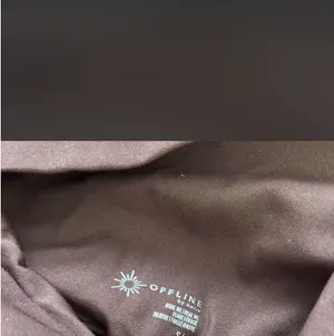 xs brown workout leggings thumbnail 2