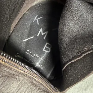 KMB Dark Brown Leather Suede Over The Knee Boots Made in Spain‎ EU 38 US 7.5-8 thumbnail 2