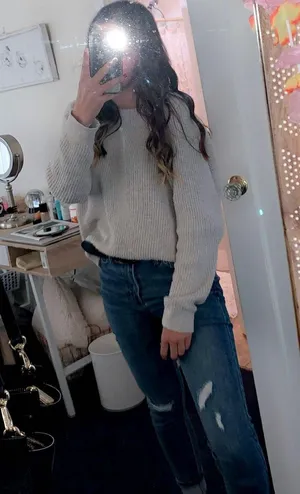 Cross Back Sweater thumbnail 2