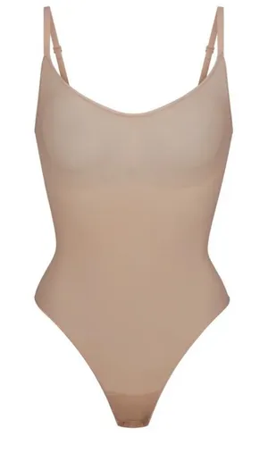 SKIMS EVERYDAY SCULPT BODYSUIT Clay size S‎ NWT thumbnail 1