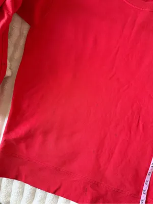 Lululemon Bright Red Crewneck Sweatshirt thumbnail 10