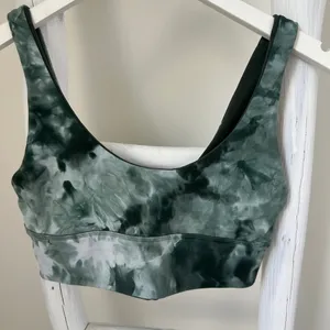 Lululemon Align Reversible Sports Bra Smoke Spruce Color Size 6 thumbnail 1