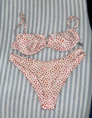 SheIn Patterned Bikini thumbnail 1