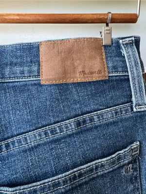 Madewell The Perfect Vintage Flare Jean in Dark Wash Denim Sz 27 thumbnail 6