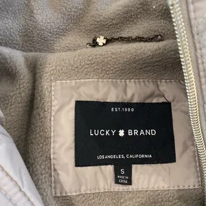 Lucky Brand Taupe Puffer‎ Jacket/Coat- Women’s size small thumbnail 2