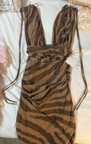 Animal Print Mini Dress thumbnail 2